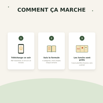 Lunchs malins, Petit Budget